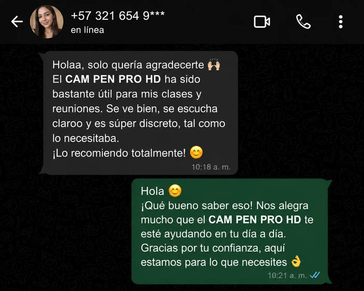 Testimonio botella 3