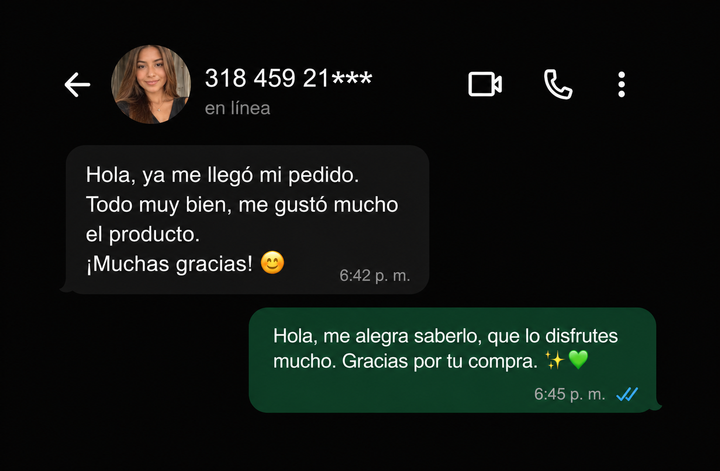 Testimonio botella 2