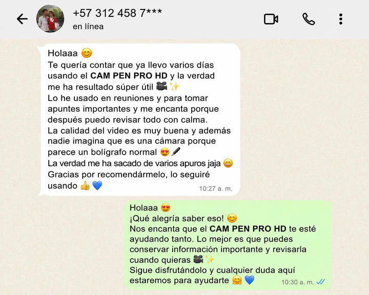 Testimonio botella 1