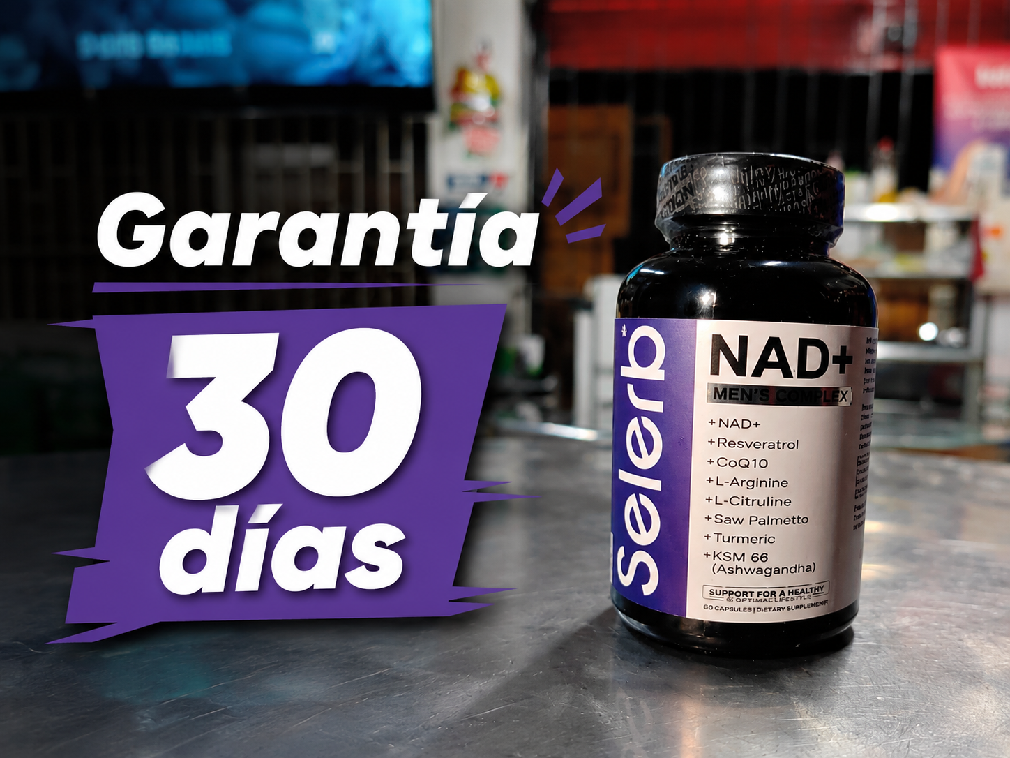 NAD+ garantía 30 días